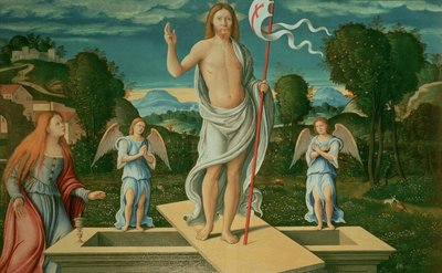 The Resurrection by Master of Santacroce